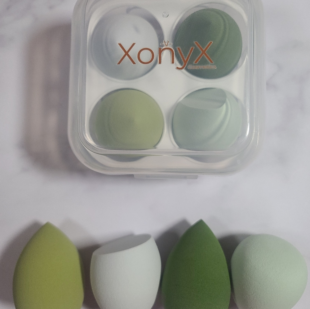 XonyX-V- 4pc Beauty Blender Makeup Cosmetic Sponge Set